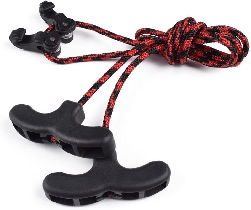 TY Archery Crossbow Cocking Device Double Handle Crossbows Rope Cocker Aid Cocking String Tool - Image 2